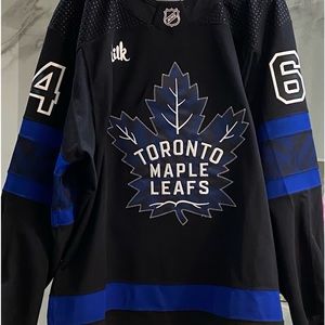 SOLD Toronto Maple Leafs Drew House Flipside Game Worn Hockey Jersey